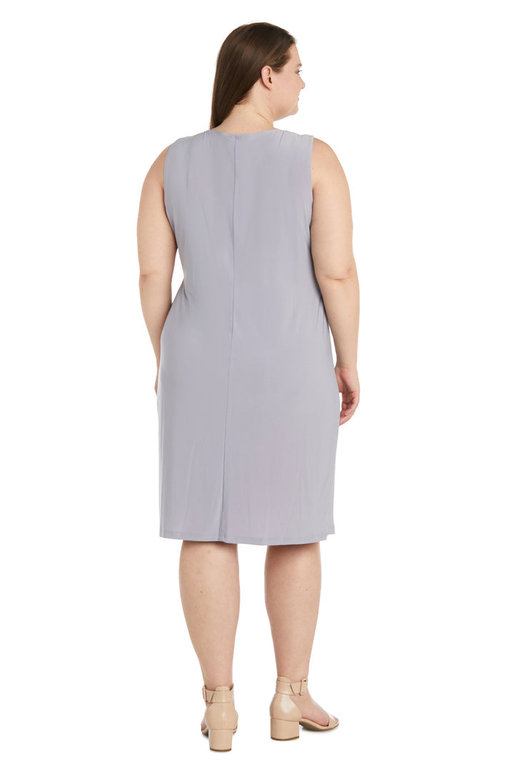 R&M Richards 9089W Plus Size Short Jacket Dress