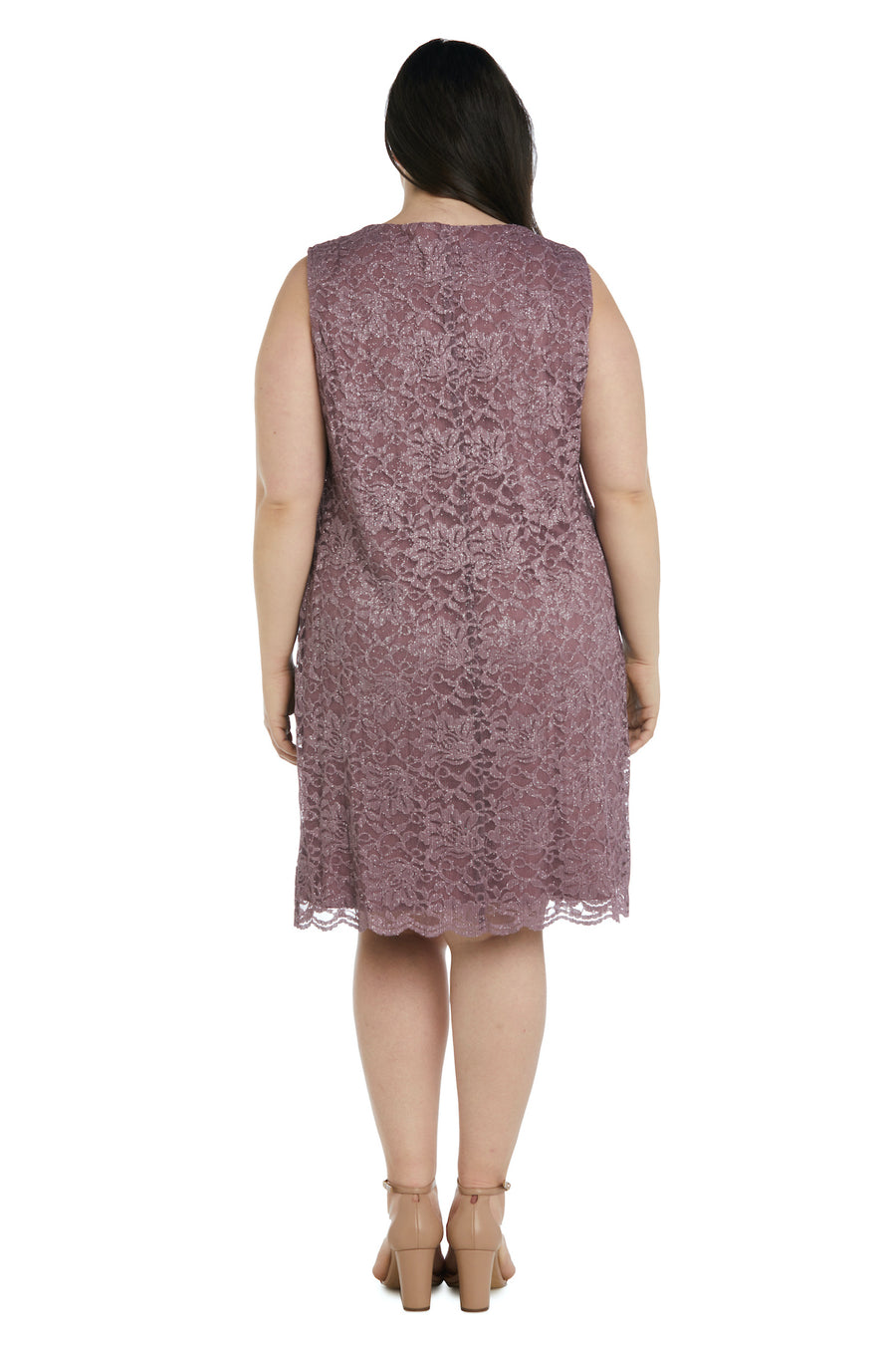 R&M Richards 9090BW Plus Size Short Jacket Dress