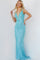 Prom Dresses  Long Prom Formal Fringe Evening Dress Turquoise
