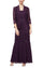 Mother of the Bride Dresses Lace Mother of the Bride Long Petite Dress Eggplant