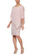 Mother of the Bride Dresses Short Mother of the Bride Glitter Dress Faded Rose