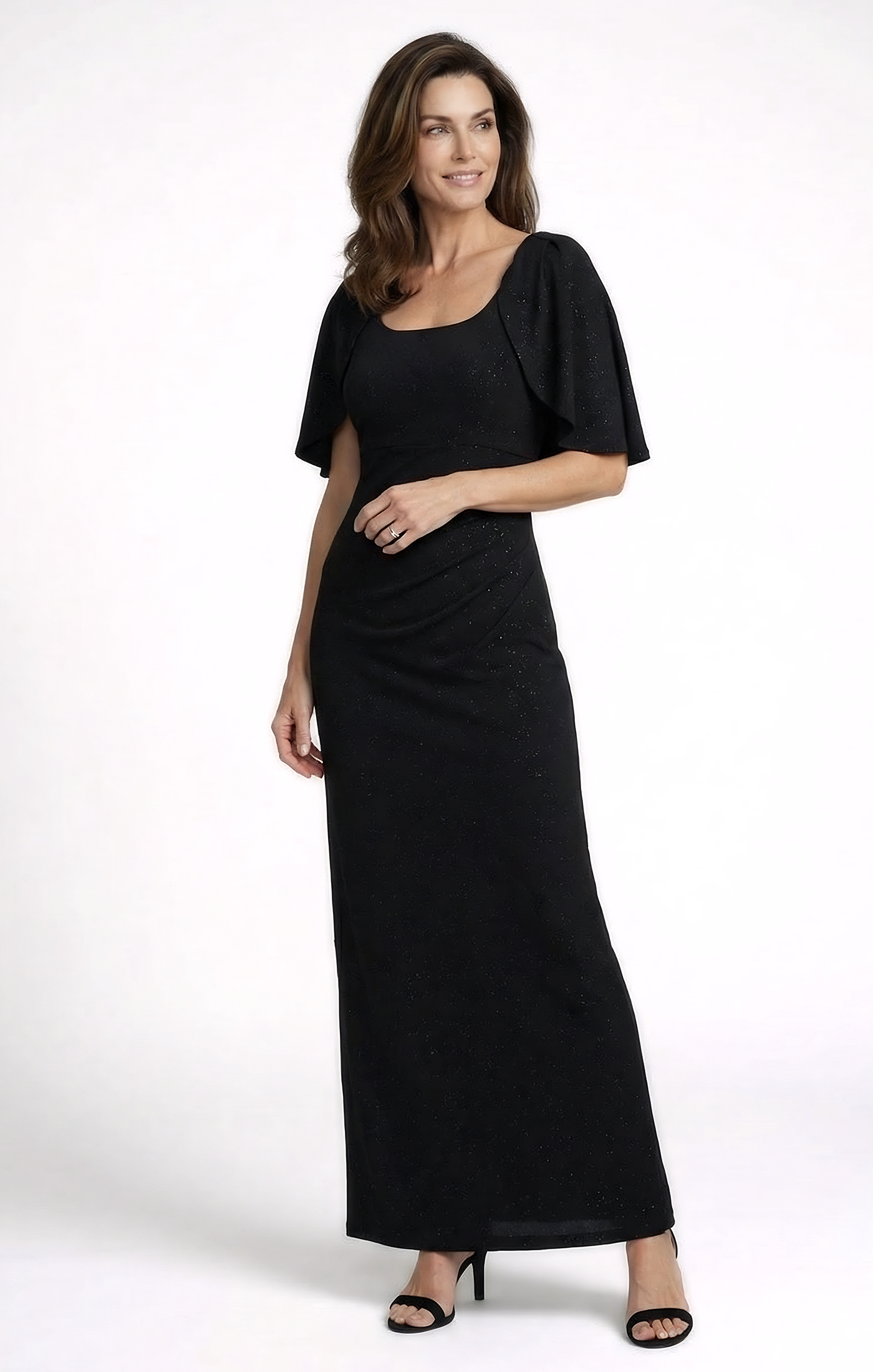 Scoop Floor-Length Jersey Formal Sheath/Column SL Fashions 9127302
