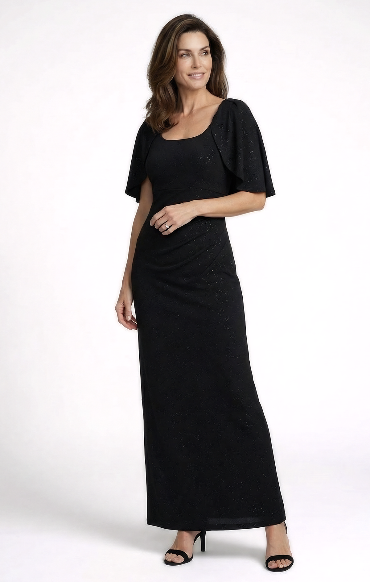 Scoop Floor-Length Jersey Formal Sheath/Column SL Fashions 9127302