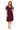 Cocktail Dresses Short Cocktail Cascade Dress Merlot