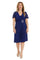 Cocktail Dresses Short Cocktail Cascade Dress Royal