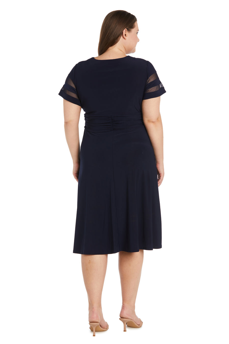 R&M Richards 9129W Short Cocktail Plus Size Dress