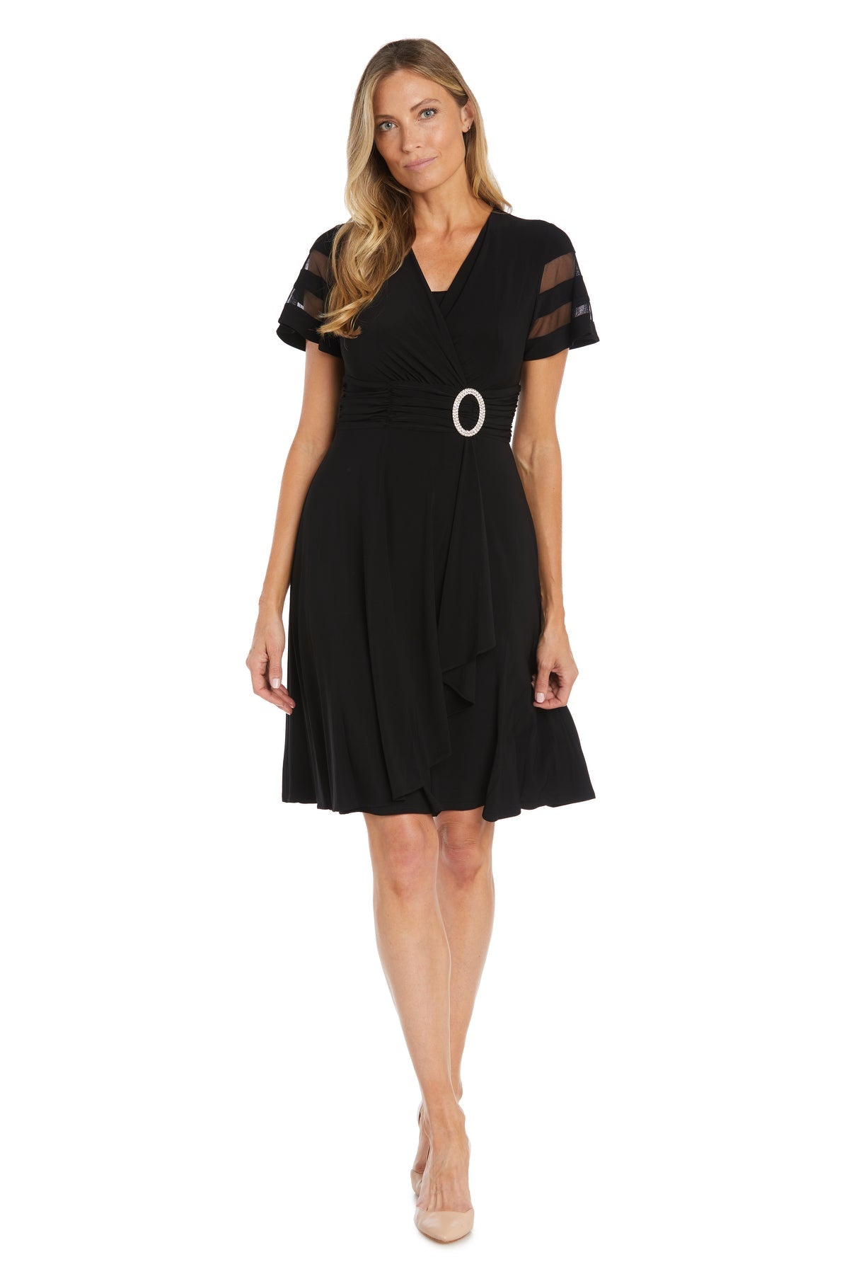 R&M Richards 9129P Homecoming Short Petite Cocktail Dress