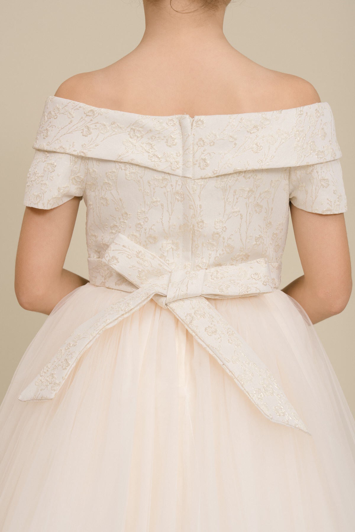 Flower Girl Dresses Short  A Line Lace Flower Girl Dress Champagne