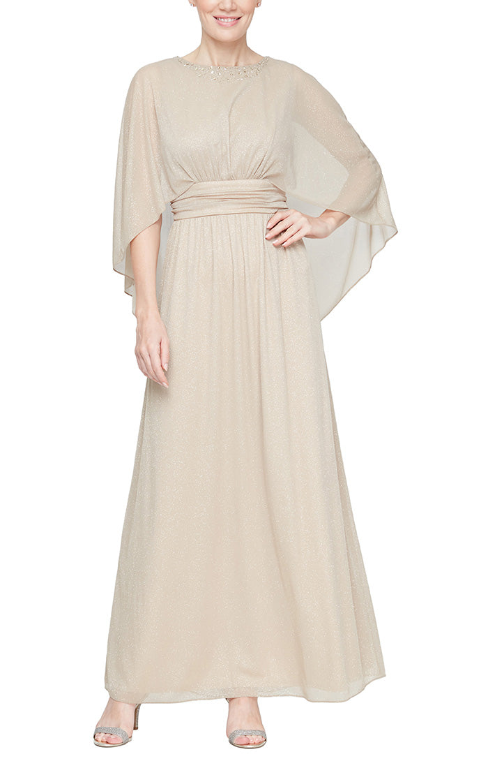 sl fashions pleated maxi dress Kona Strapless Pleated Bust Satin Maxi Dress Sage