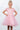 Flower Girl Dresses Short 3D Floral A Line Flower Girl Dress Peach