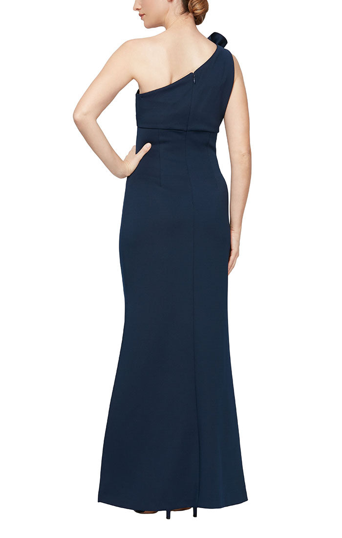 Formal Dresses Long Formal Slit Evening Petite Dress Navy
