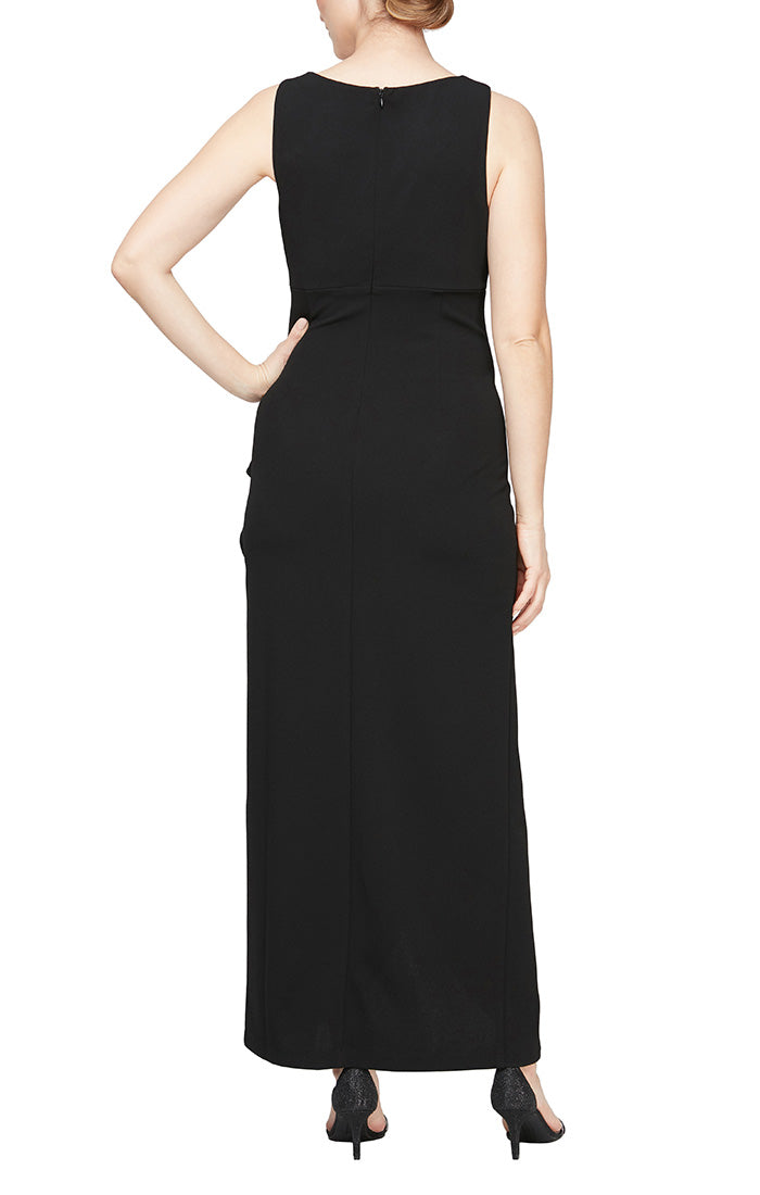 SL Fashions 9137241 Long Fitted Formal Evening Gown