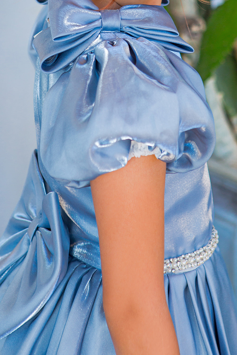 Cinderella Couture 9144 Pleated Short Flower Girl Dress