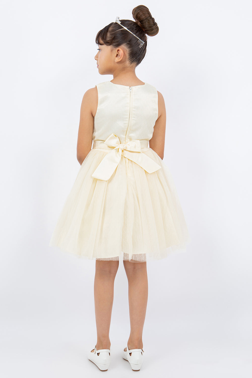 Cinderella Couture 9145 Short Sequin Floral Flower Girl Dress