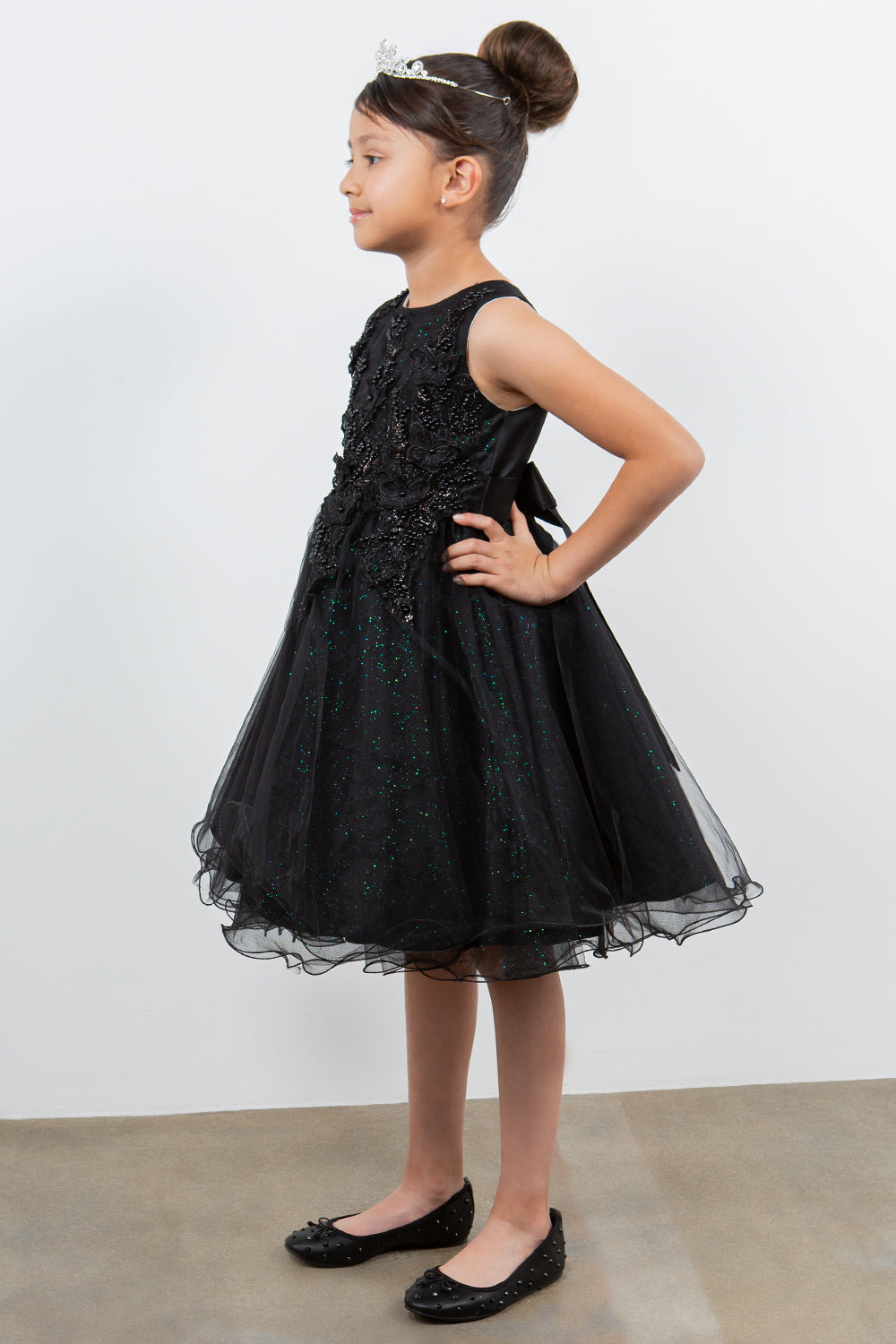 Cinderella Couture 9150 Short Applique Flower Girl Dresses