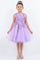 Flower Girl Dresses Short Applique Flower Girl Dresses Lilac