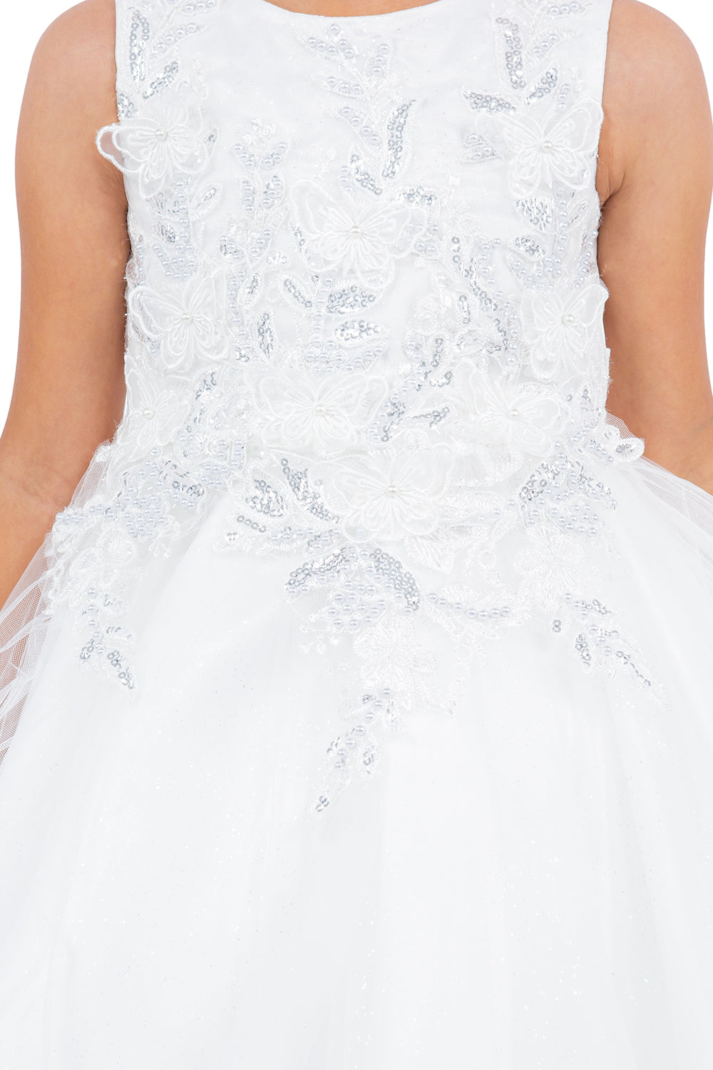 Cinderella Couture 9150 Short Applique Flower Girl Dresses