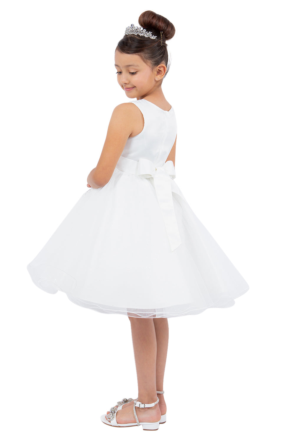 Cinderella Couture 9150 Short Applique Flower Girl Dresses