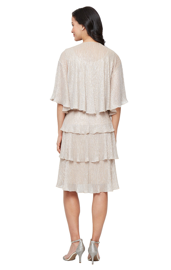 SL Fashions 9255215 Short Mother of the Bride Two Piece Dress