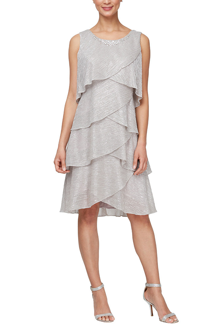 SL Fashions 9255215 Short Mother of the Bride Two Piece Dress