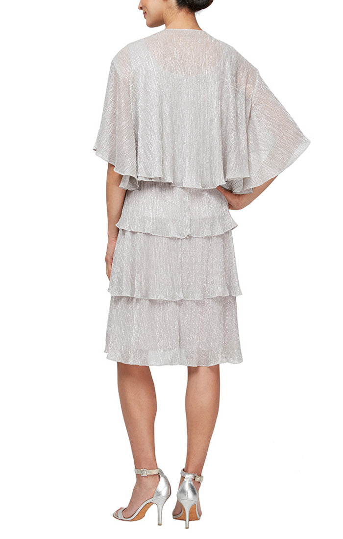 SL Fashions 9255215 Short Mother of the Bride Two Piece Dress
