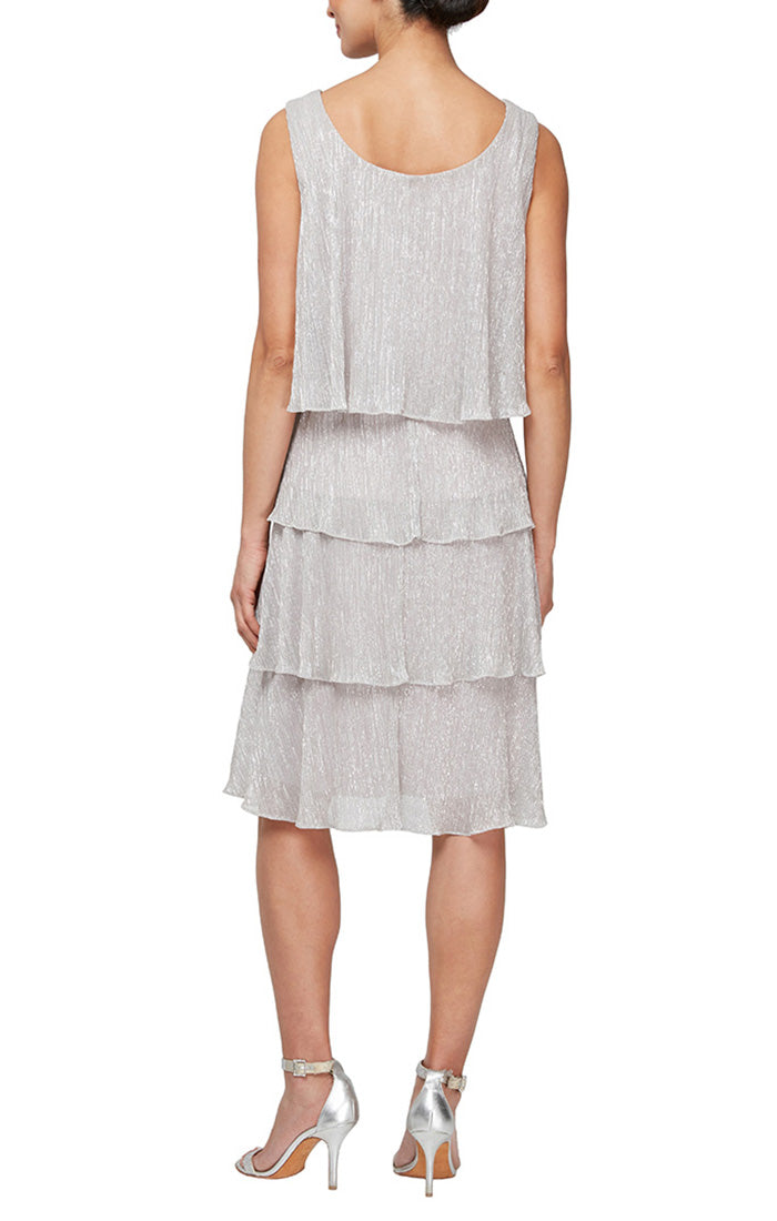 SL Fashions 9155215 Short Mother of the Bride Jacket Dress