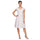 Formal Dresses A Line Metallic Midi Length Formal Dress Pale Lilac