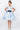Flower Girl Dresses Short Printed A Line Flower Girl Dress Navy