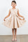 Flower Girl Dresses Short Pleated Flower Girl Dress Champagne