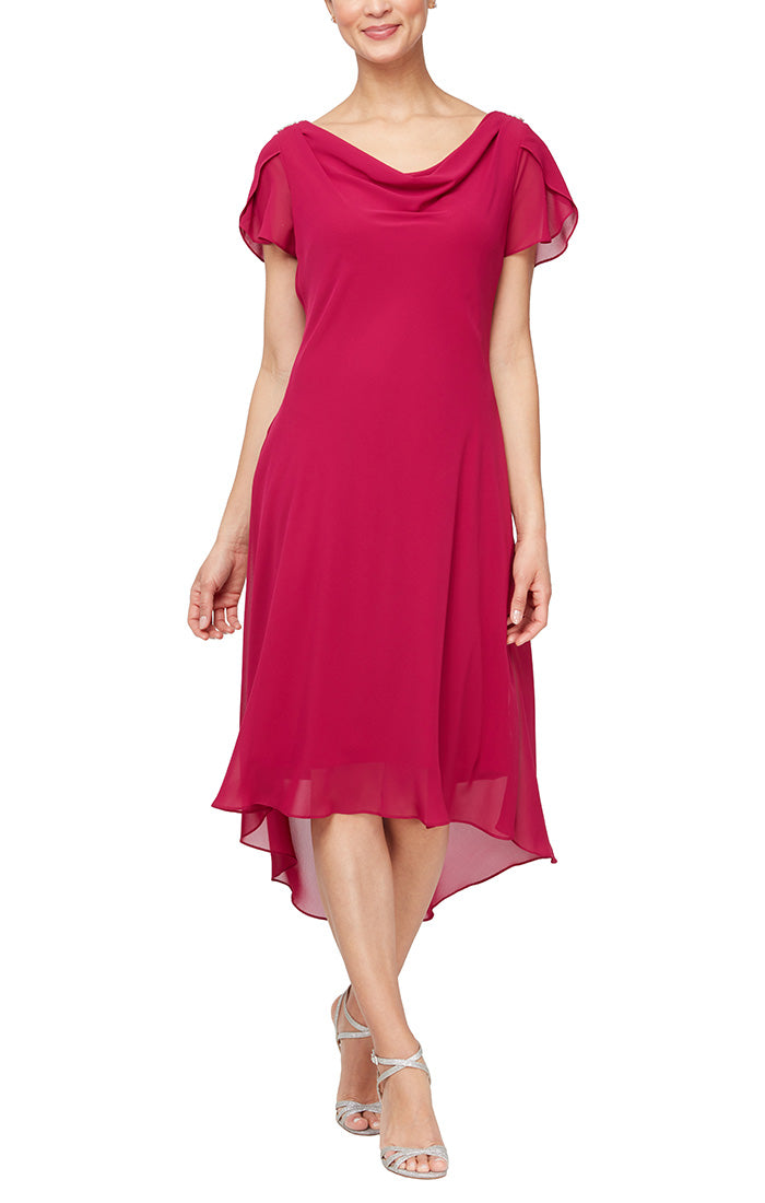 Mother of the Bride Dresses High Low Mother of the Bride Dress Raspberry