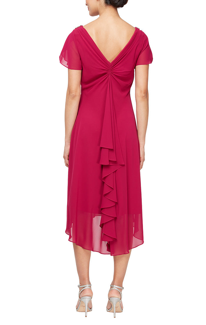 Mother of the Bride Dresses High Low Mother of the Bride Dress Raspberry
