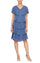 Cocktail Dresses Short Petite Mother of the Bride Metallic Dress Wedgewood