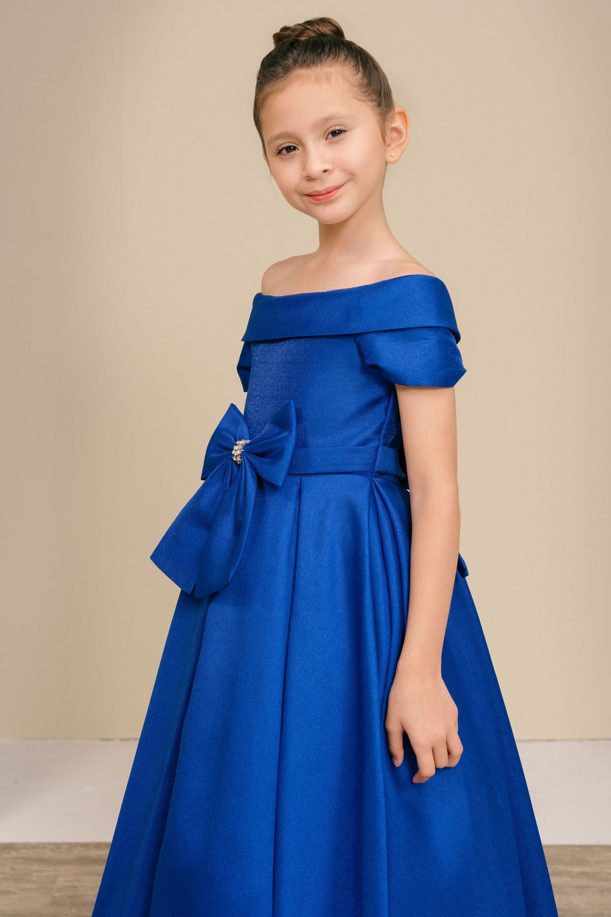 Flower Girl Dresses Midi A Line Ball Gown Flower Girl Dress Royal