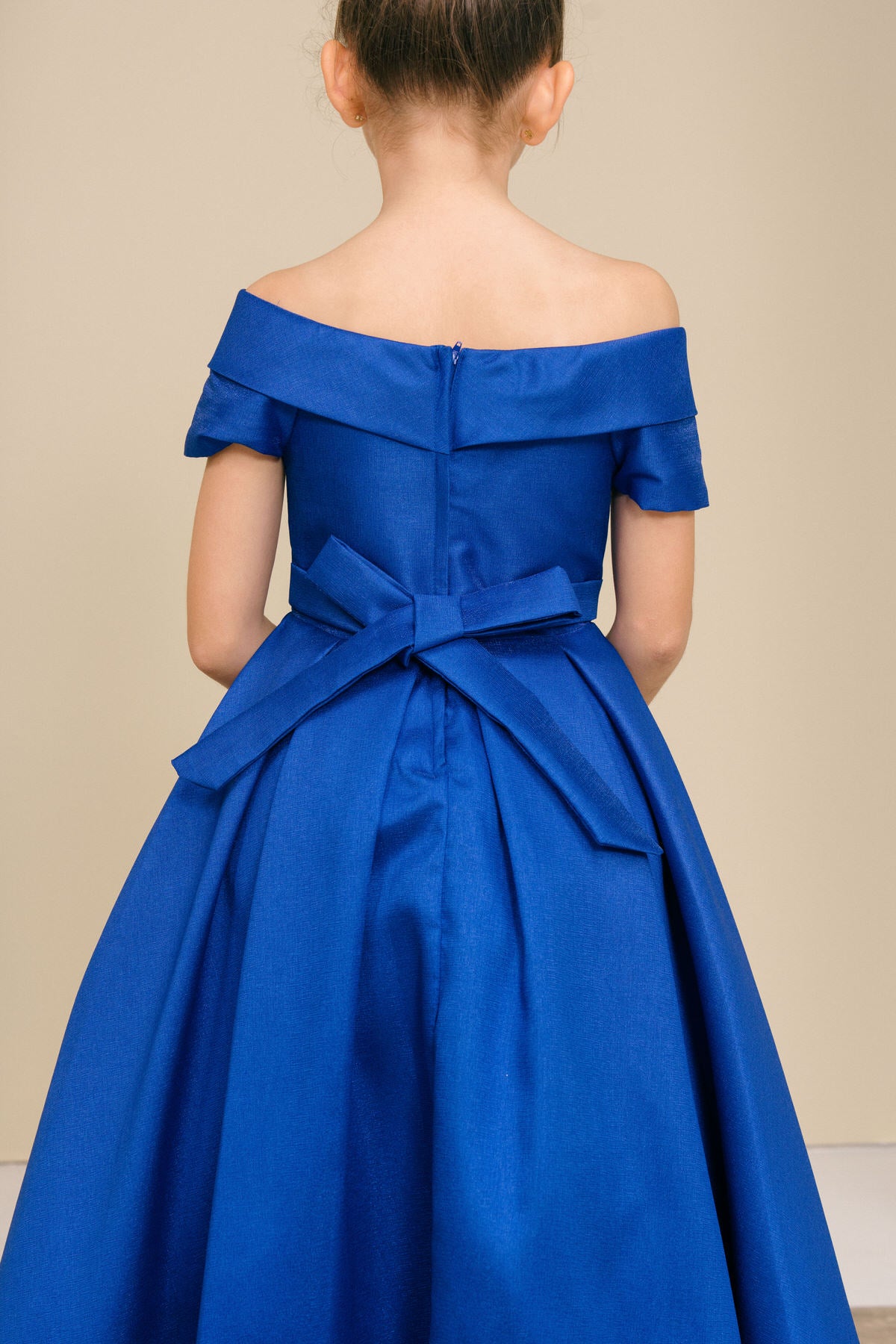 Flower Girl Dresses Midi A Line Ball Gown Flower Girl Dress Royal