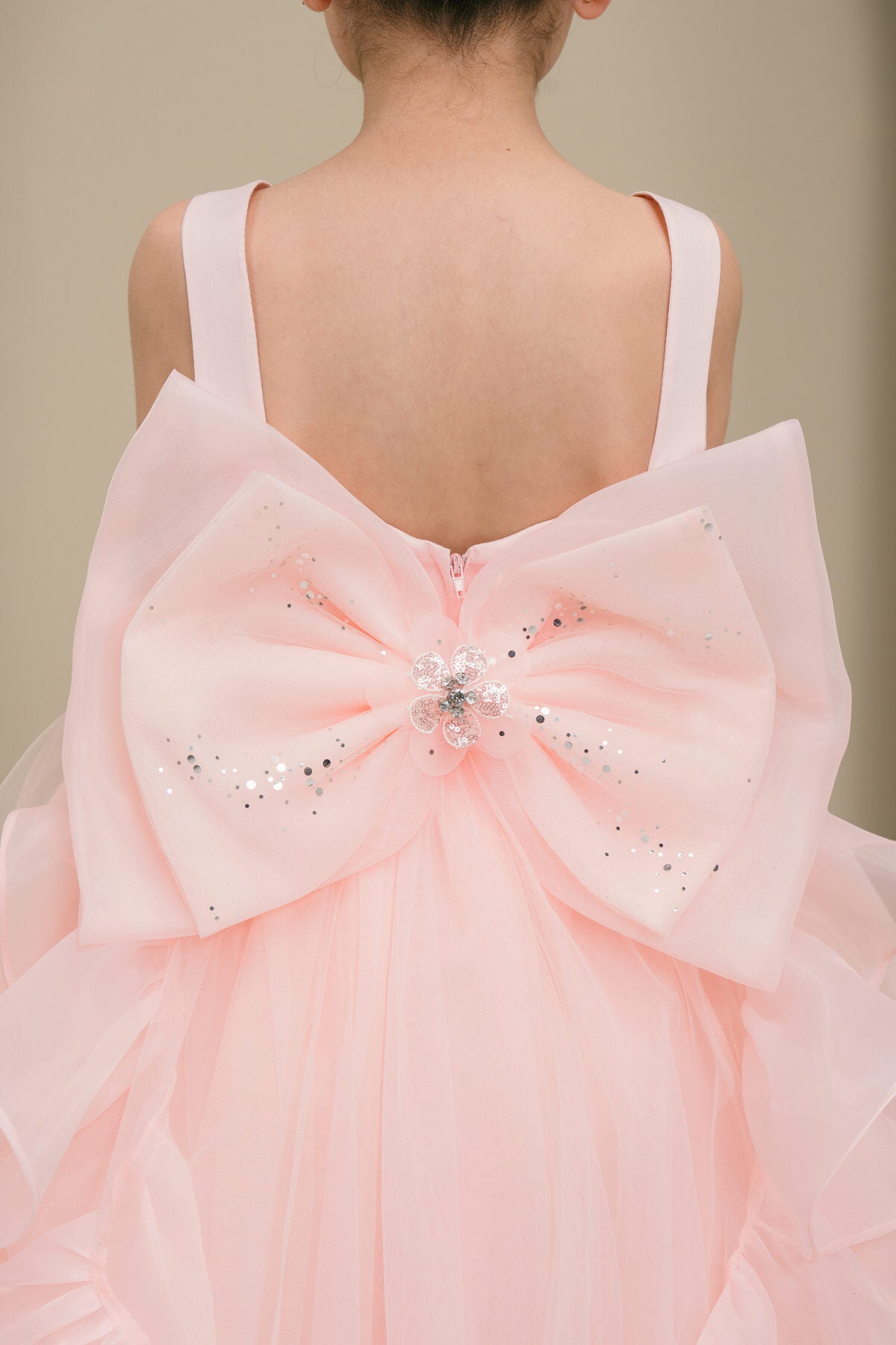 Flower Girl Dresses Floral A Line Short Homecoming Flower Girl Dress Blush