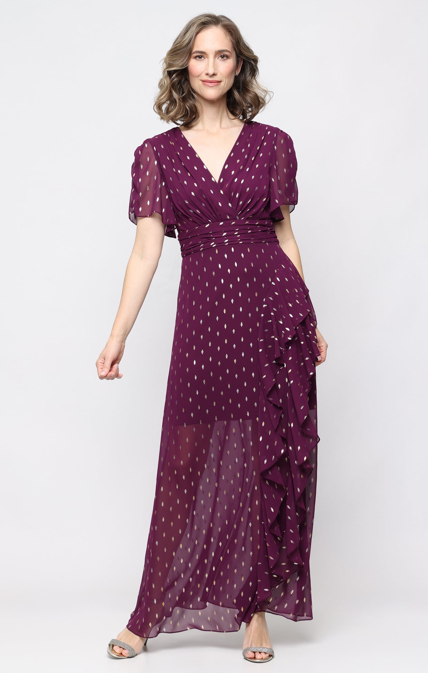 Mother of the Bride Dresses Long Mother of the Bride A line Dress Italian Plum