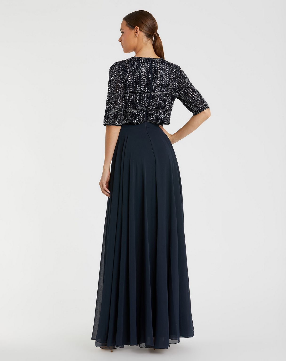 Mac Duggal 9180 Long Mother of the Bride Formal Dress