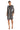 Cocktail Dresses Back Draped Short Cocktail Dress Grey Black