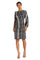 Cocktail Dresses Back Draped Short Cocktail Dress Grey Black