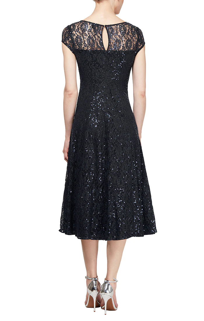 Black SL Fashions 9219129 Lace Short Cocktail Dress for 139.0 The — free download