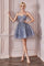 LaDivine 9243 Sexy Short Spaghetti Strap Homecoming Dress