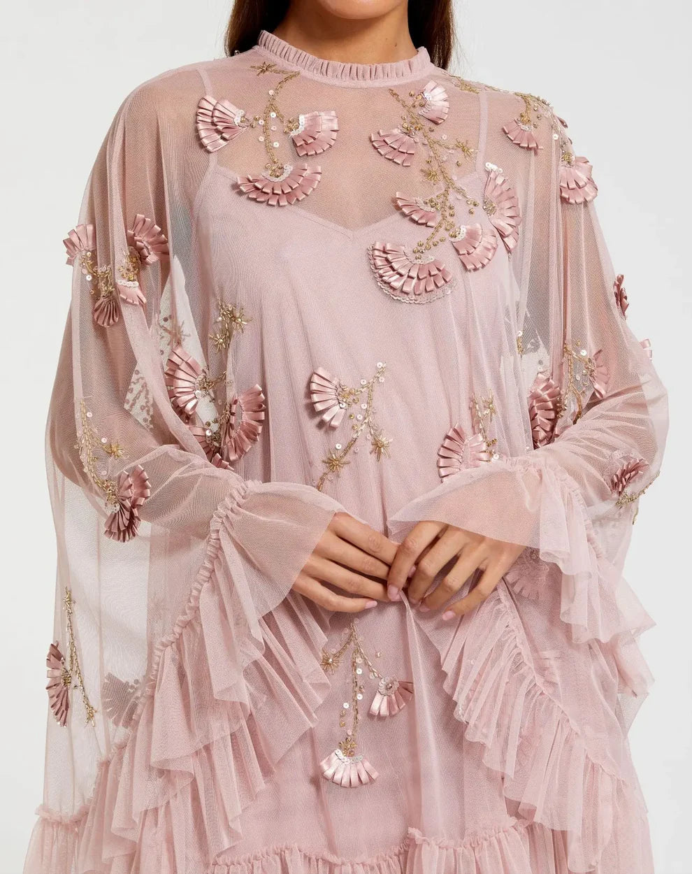 Embellished Long Flare Sleeve Mesh A Line Short Dress Embellished Mesh The Dress Outlet Embellished Long Flare Sleeve Mesh A Line Short Dress Embellished Mesh The Dress Outlet