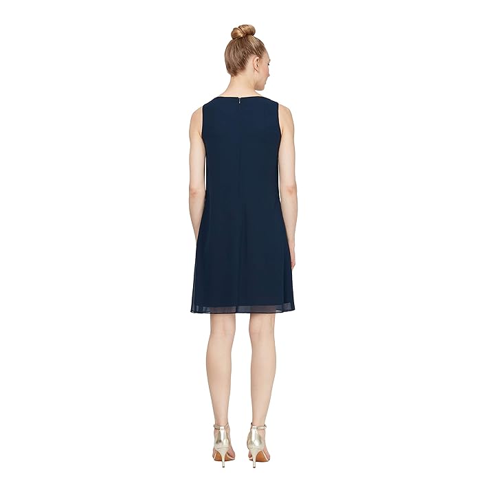 SL Fashions 9270367 Petite Short Jacket Dress