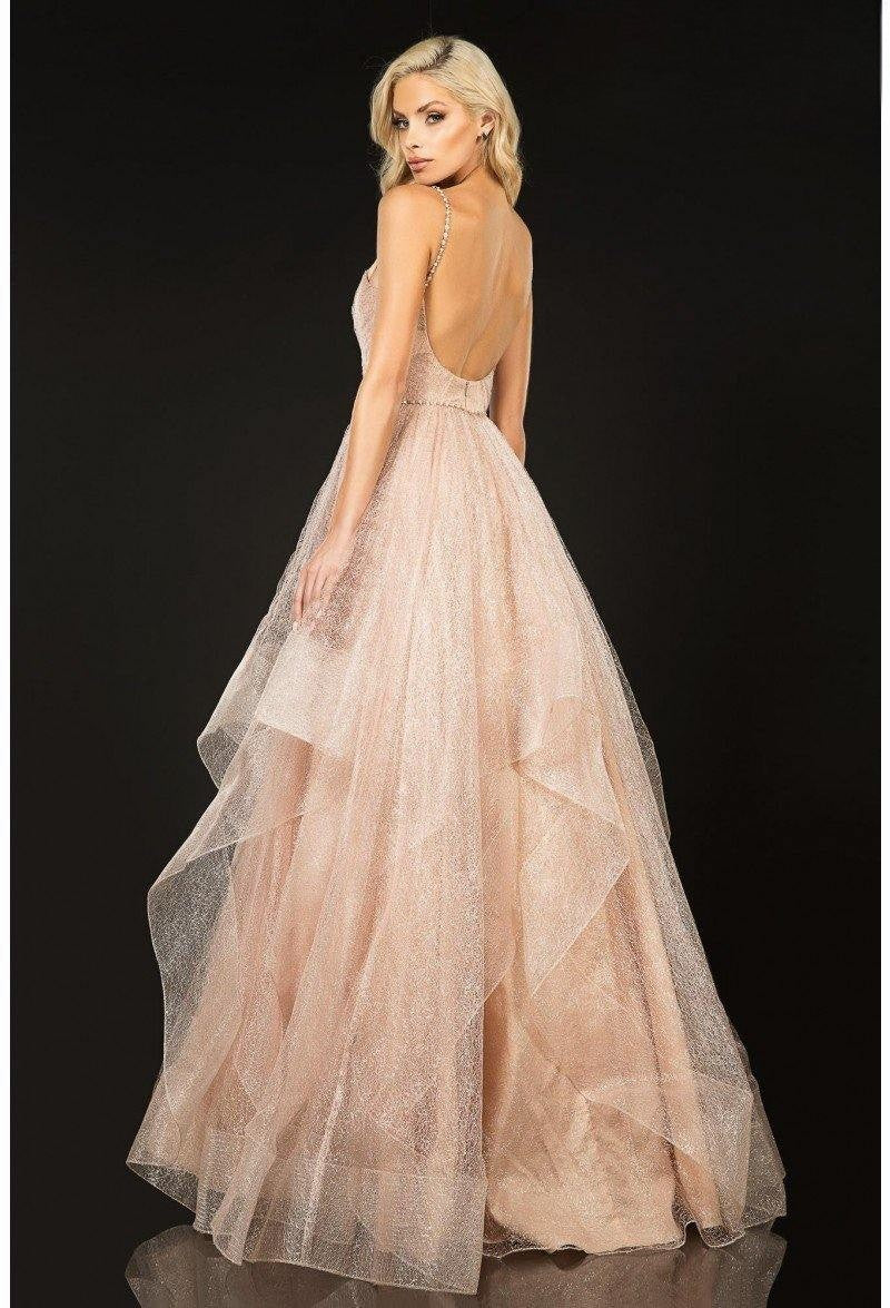 Terani Couture 2011P1213 Long Tulle Prom Dress