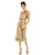 Cocktail Dresses Beaded Sequins Formal Midi Dress Gold Amethyst