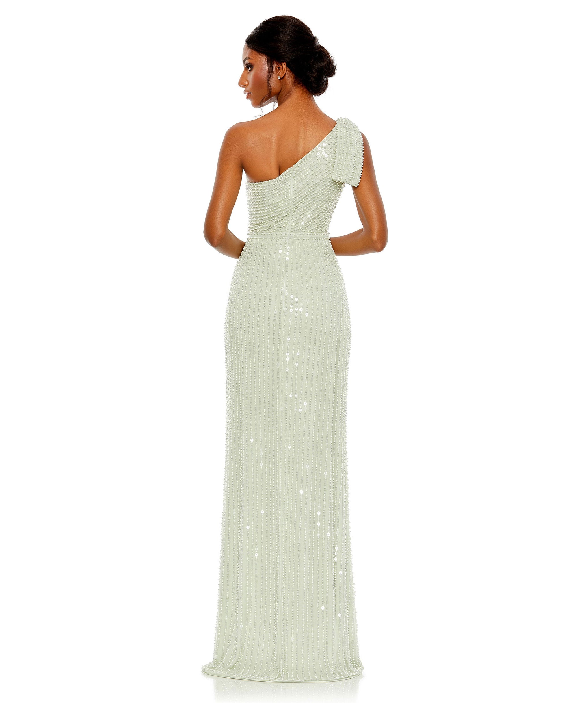 Mac Duggal 93735 Long One Shoulder Formal Dress