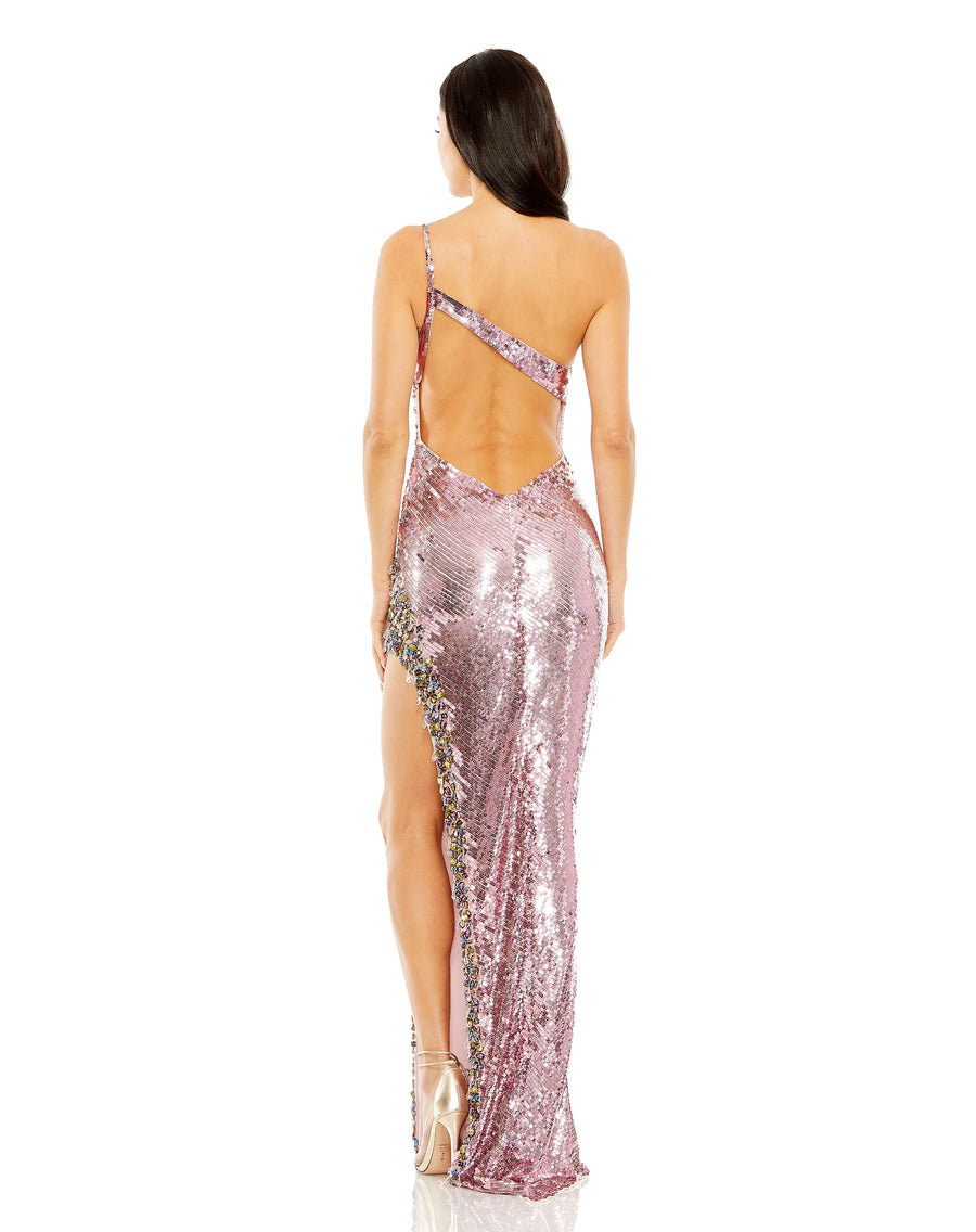 Mac Duggal 93955 Long Sequin Fitted Formal Prom Dress