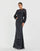 Mother of the Bride Dresses Long Beaded Sequin Formal Mother of the Bride Dress Midnight