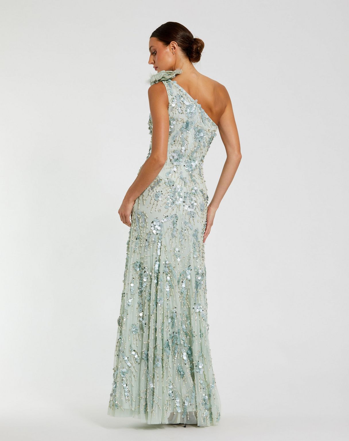 Mac Duggal 94151 Prom Long Beaded Formal Dress