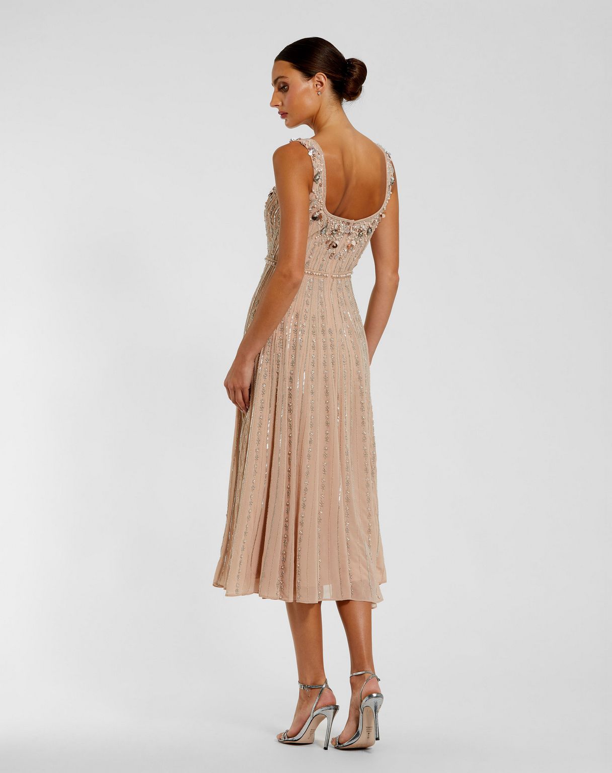 Mac Duggal 94155 Short Cocktail Tea Length Midi Dress
